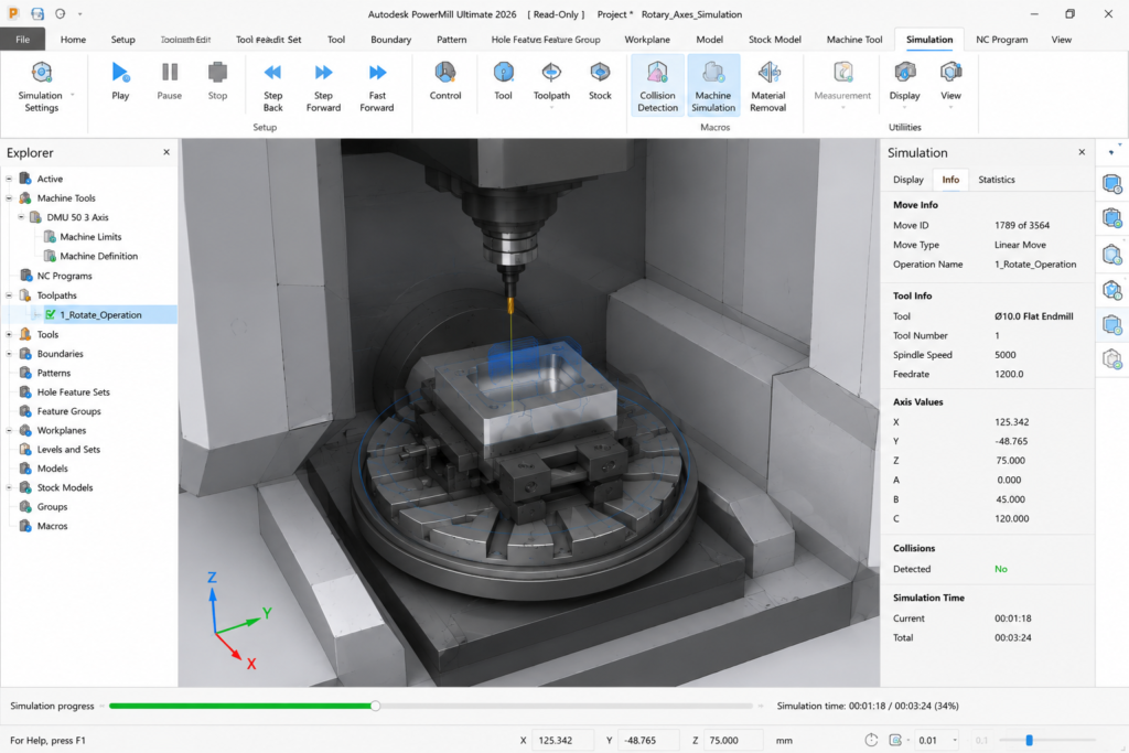 محیط Machine Simulation